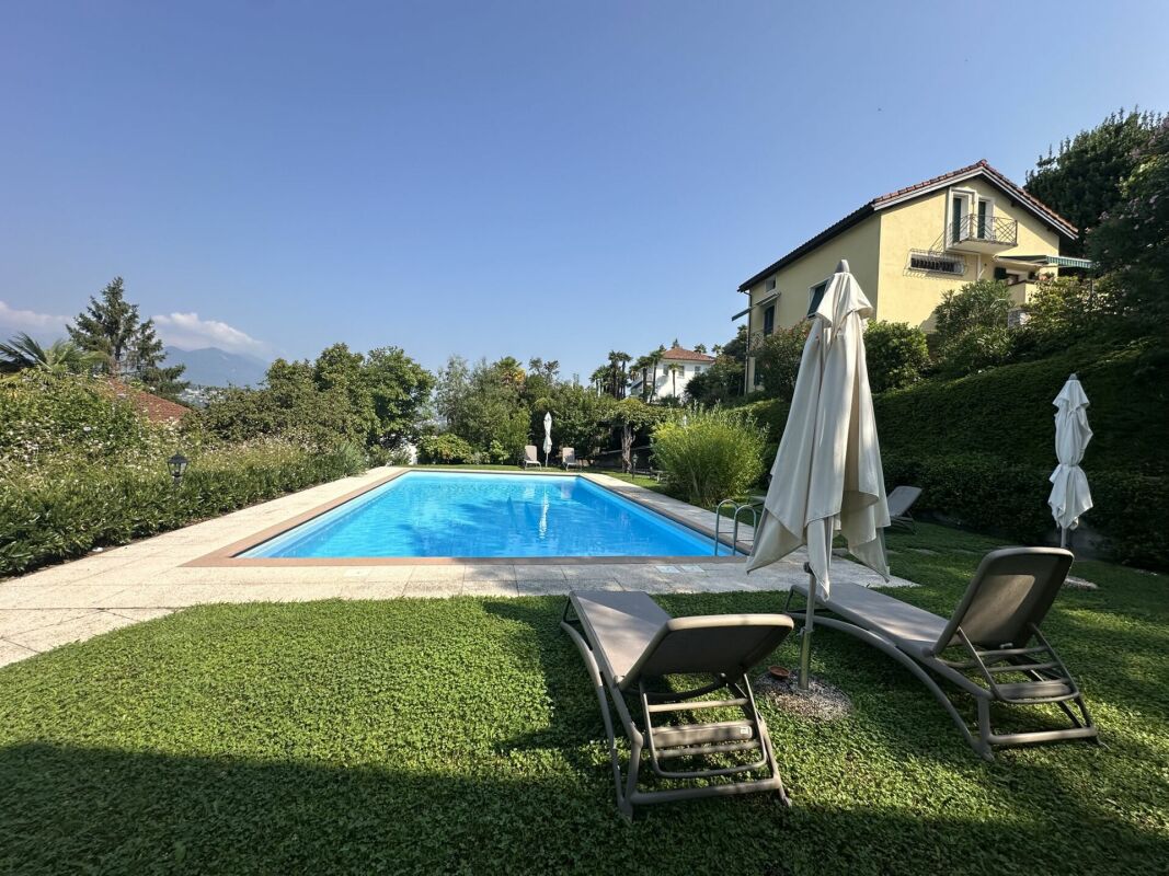 Garten mit Pool