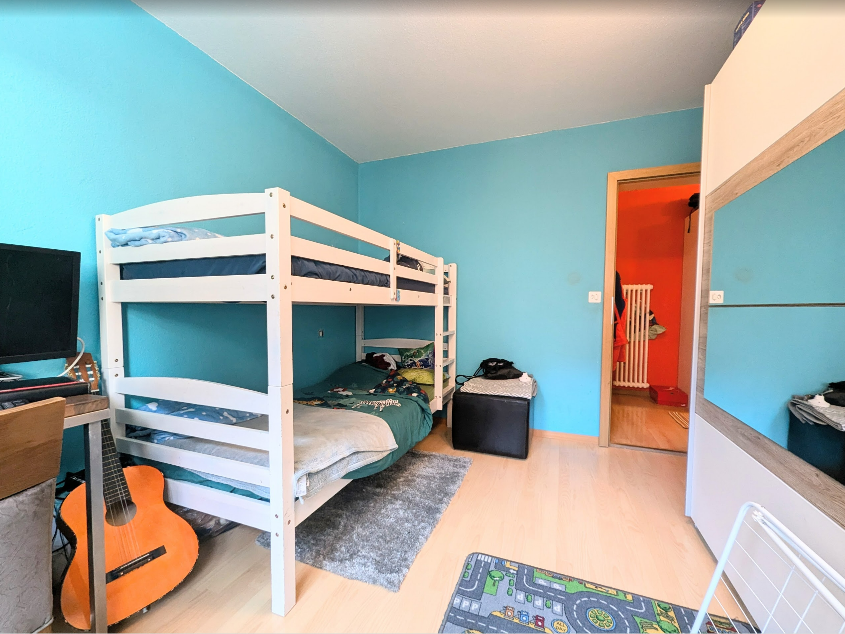 Kinderzimmer mit Hochbett