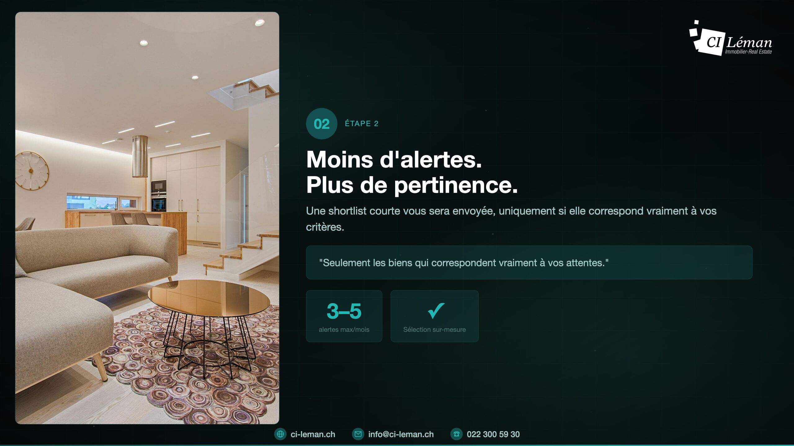Modernes Wohn-Esszimmer mit offener Küche