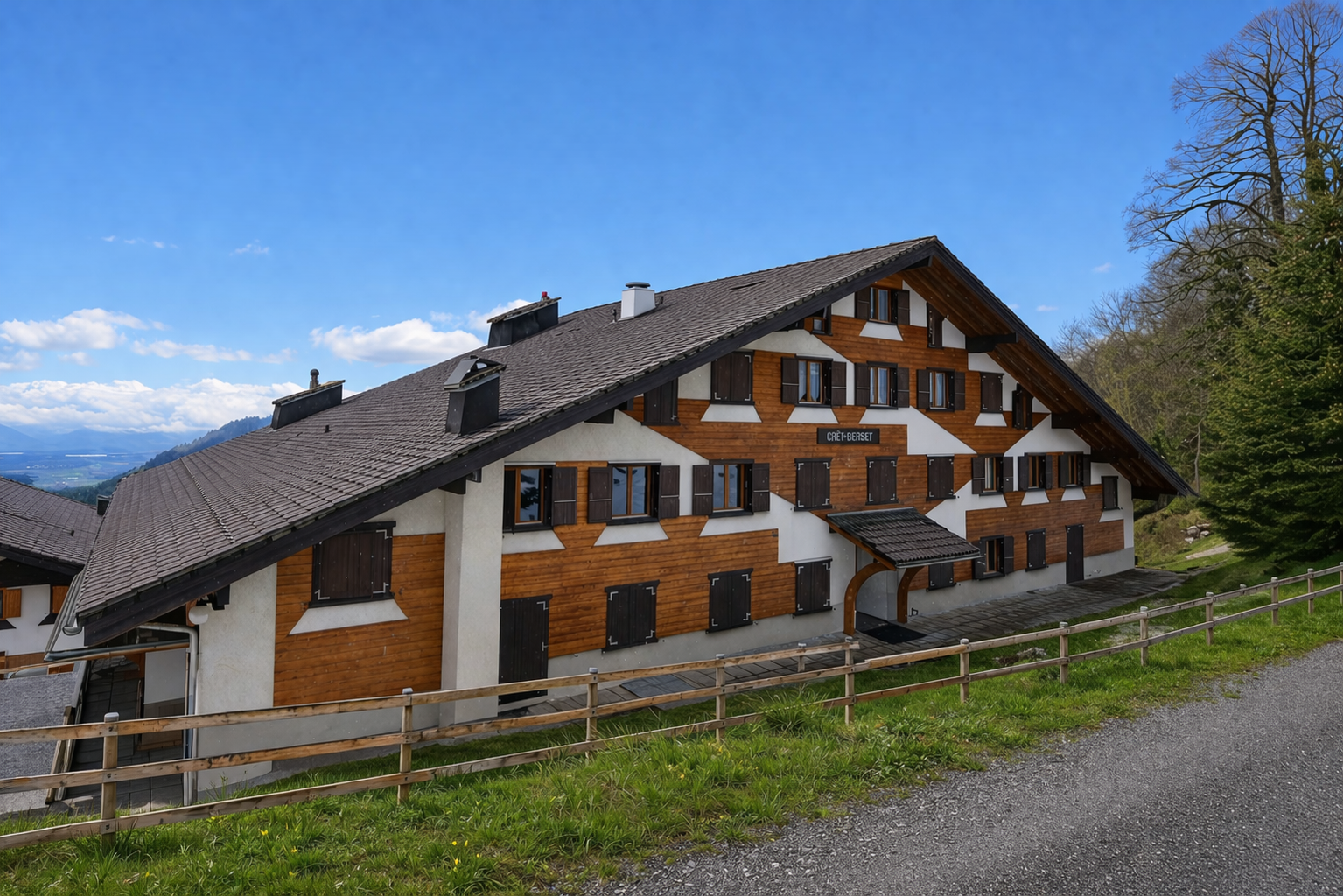 Berghaus im Chalet-Stil