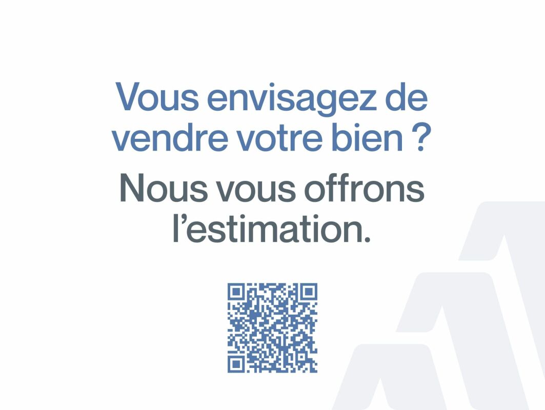 Werbebild mit Verkaufsangebot und QR-Code