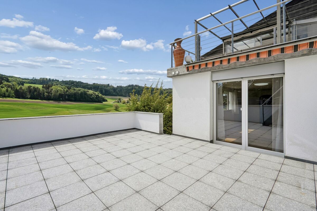 Dachterrasse mit Panoramablick