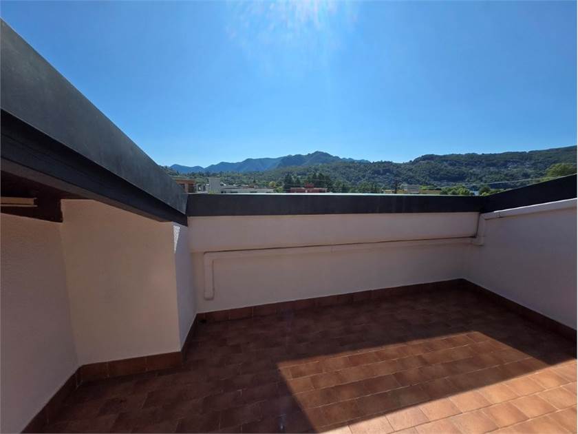 Terrasse mit Bergblick