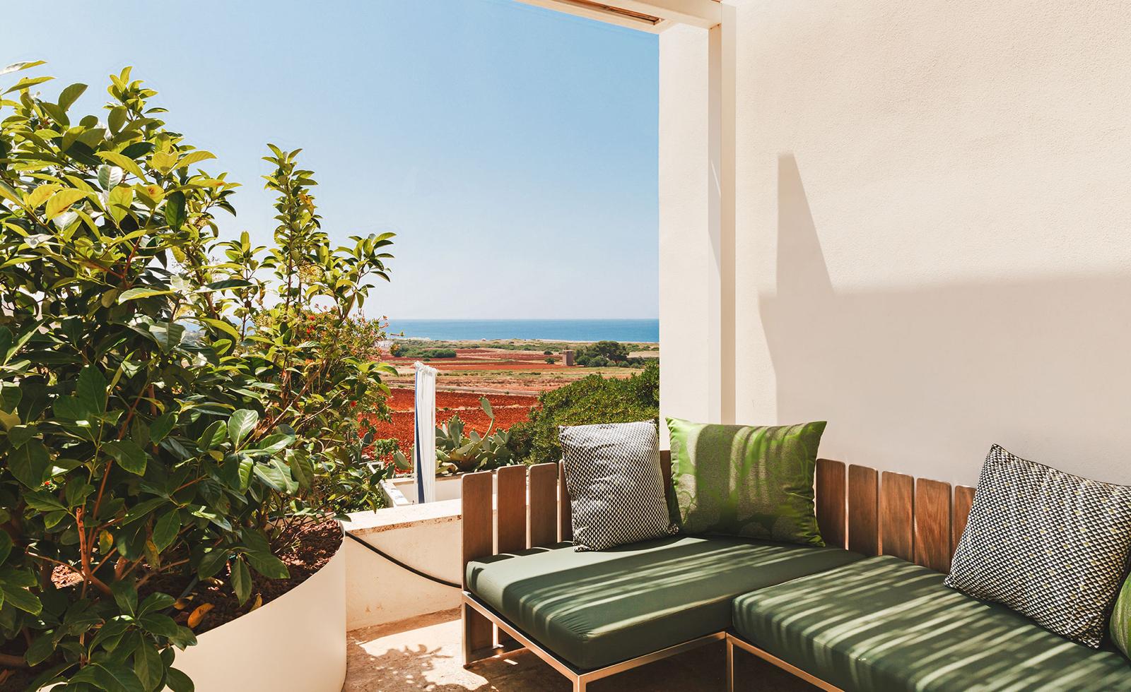 Balkon mit Meerblick