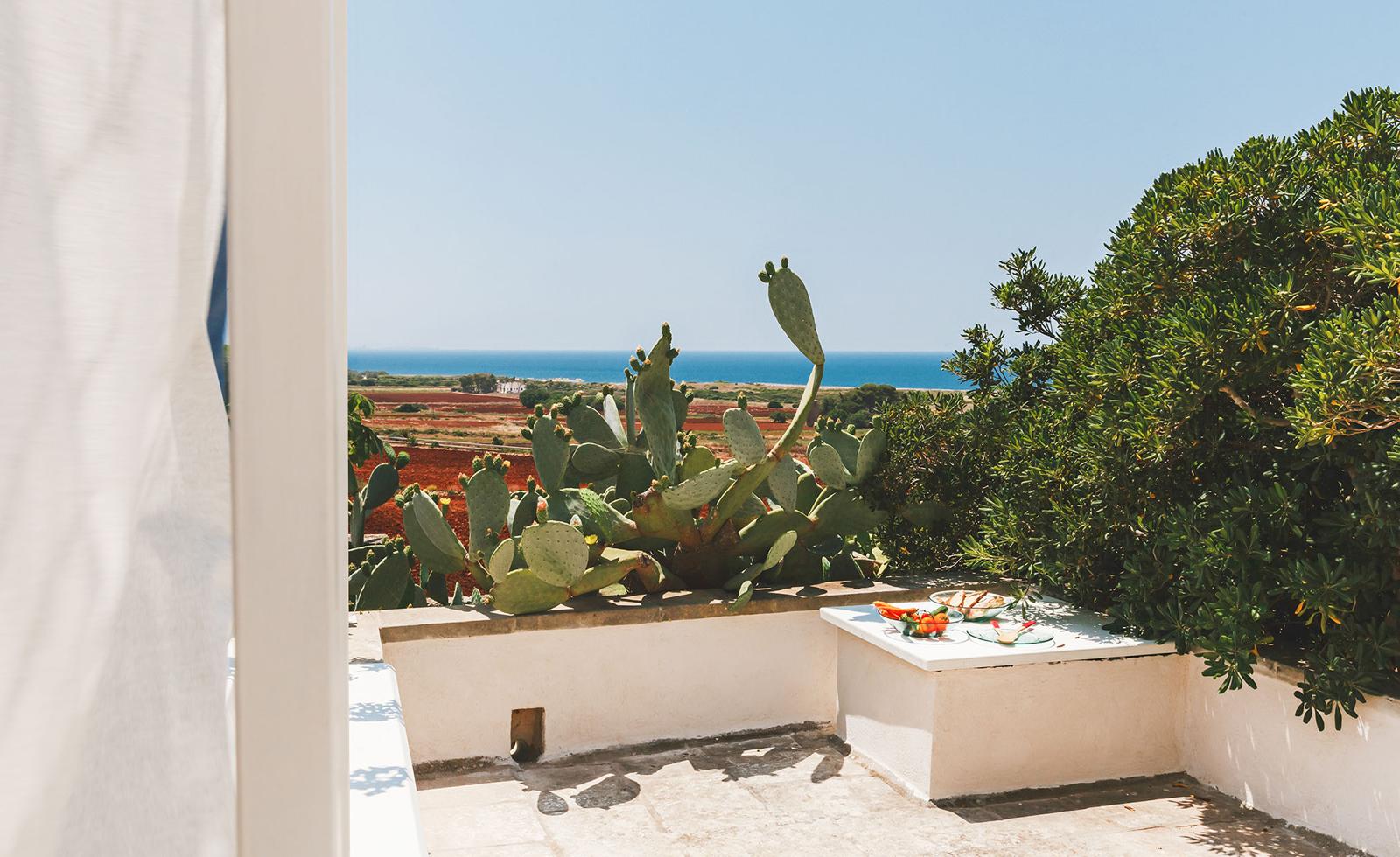 Terrasse mit Meerblick