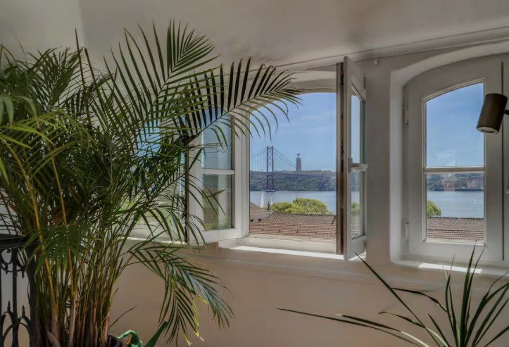 Wohnraum mit Wasserblick