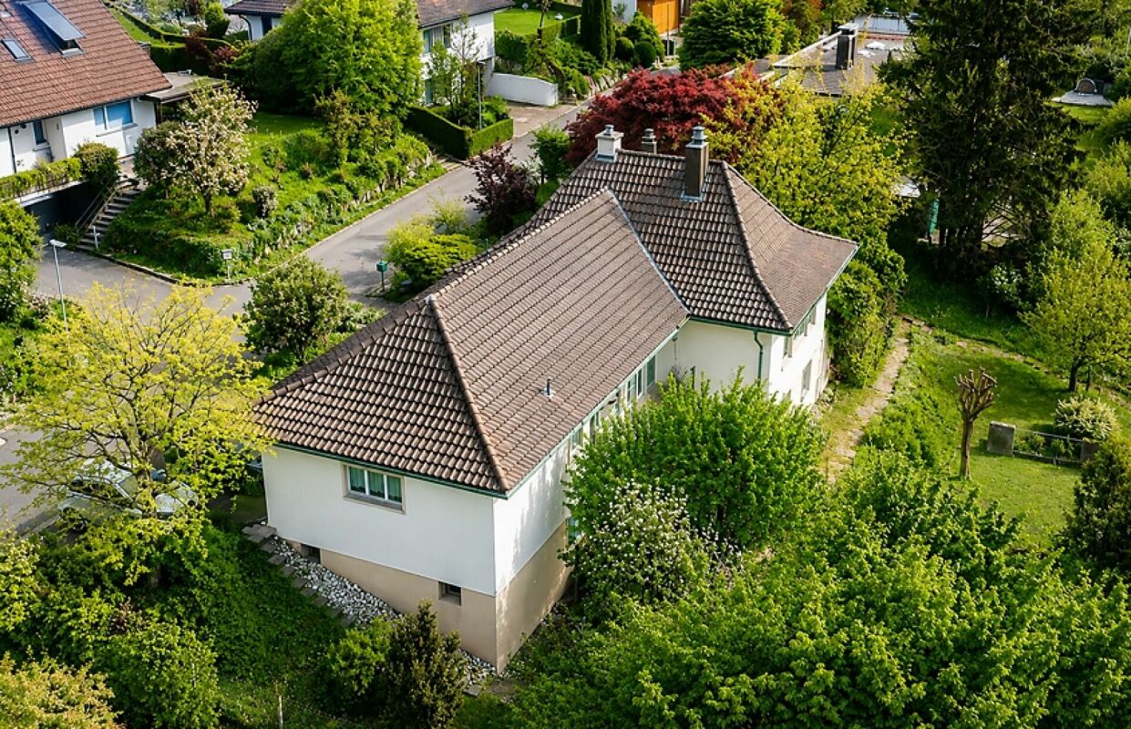 Einfamilienhaus aus der Luft