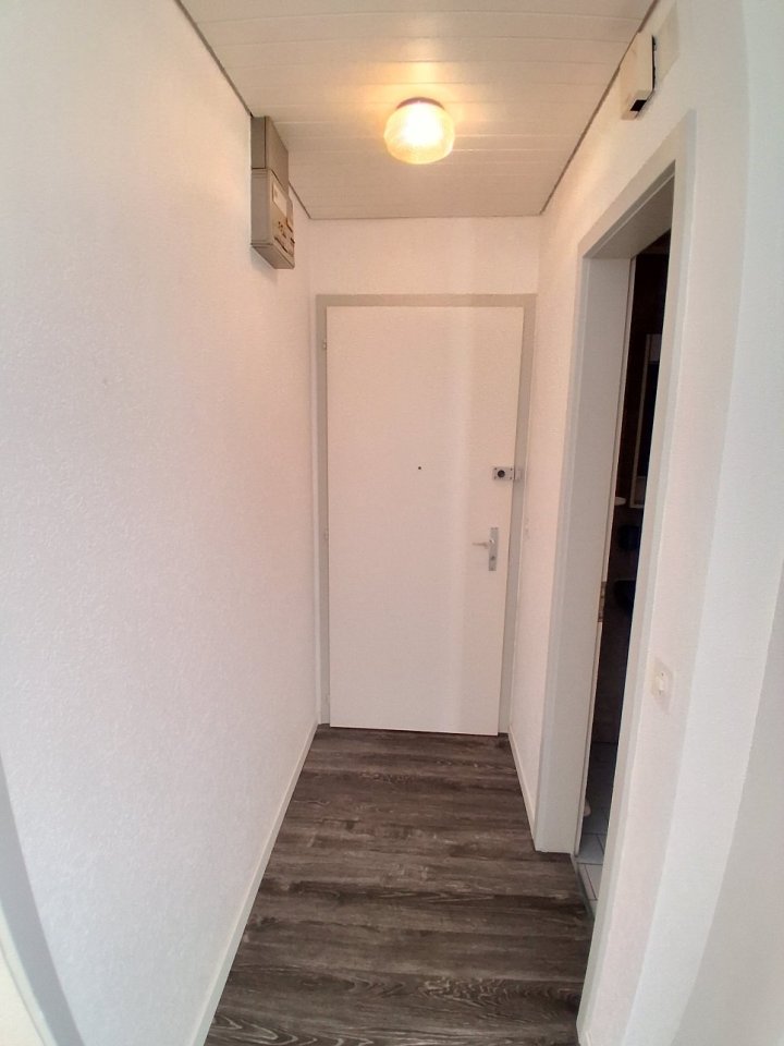 Schmaler Eingangsflur