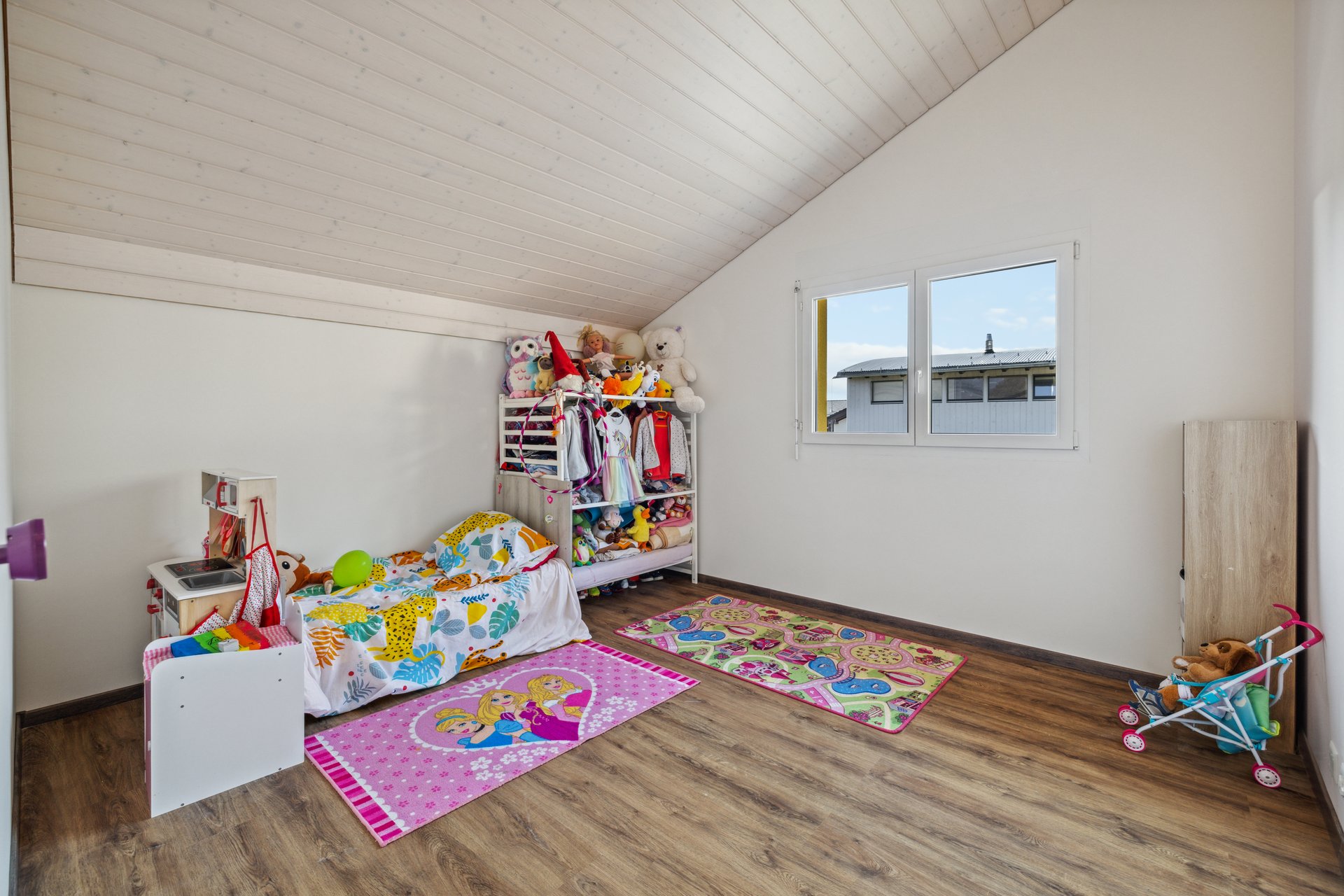 Kinderzimmer im Dachgeschoss