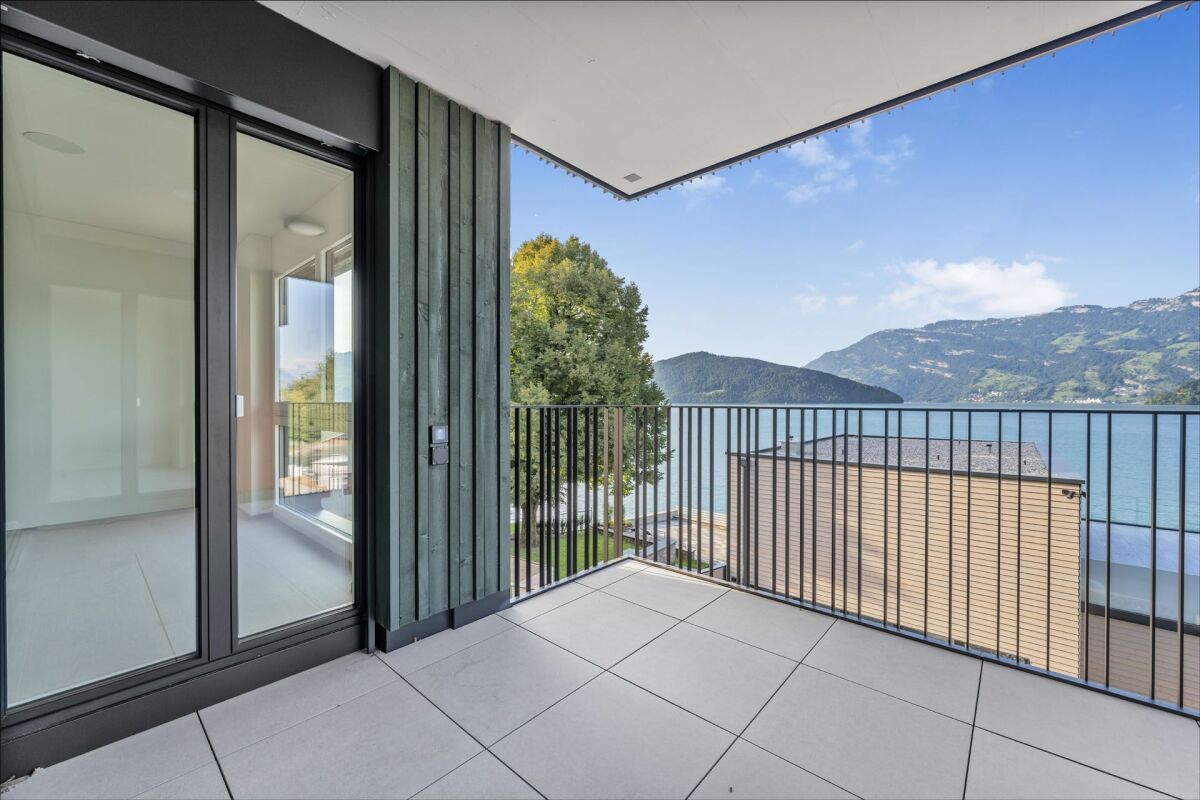 Balkon mit Seeblick