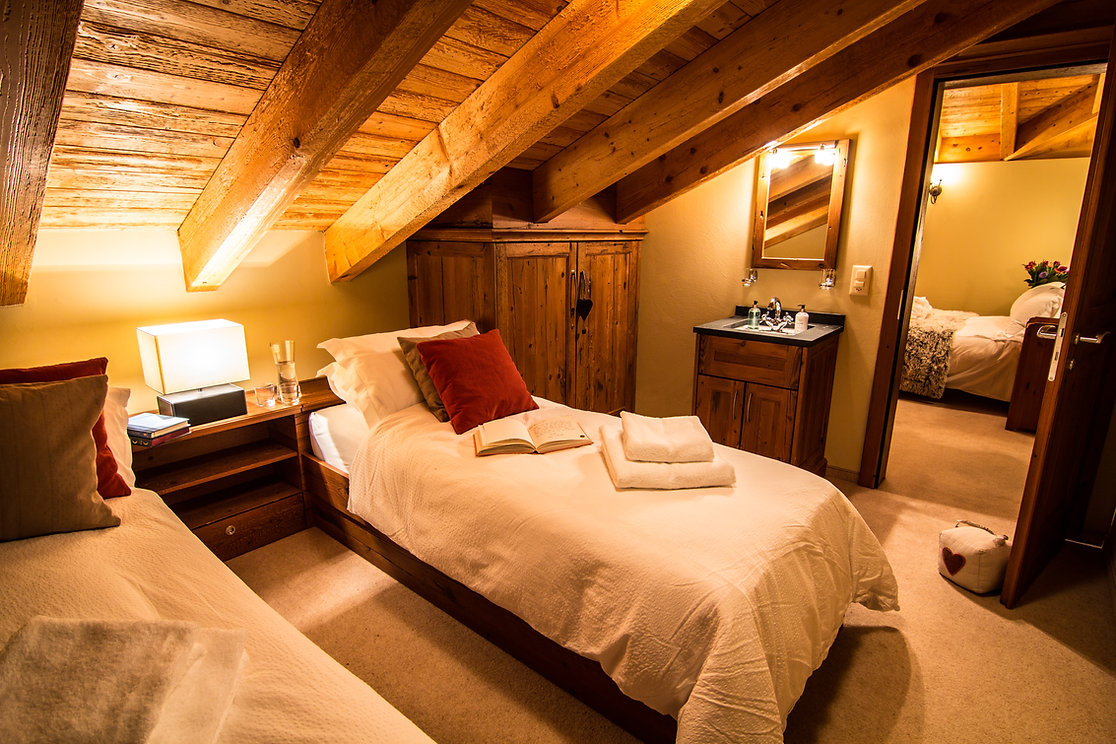 Gemütliches Dachgeschoss-Schlafzimmer