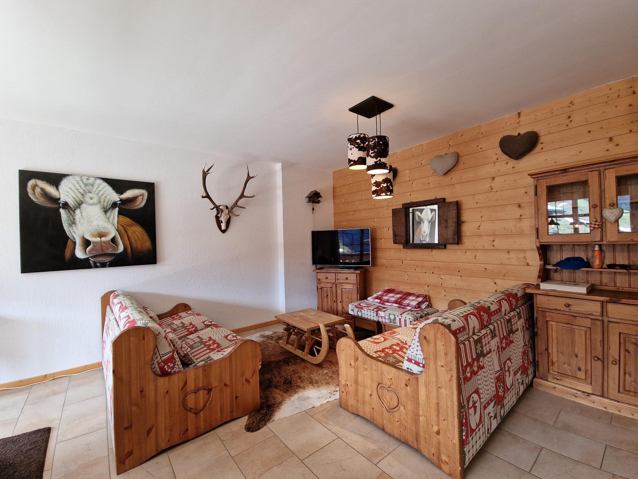 Gemütliches alpenländisches Wohnzimmer