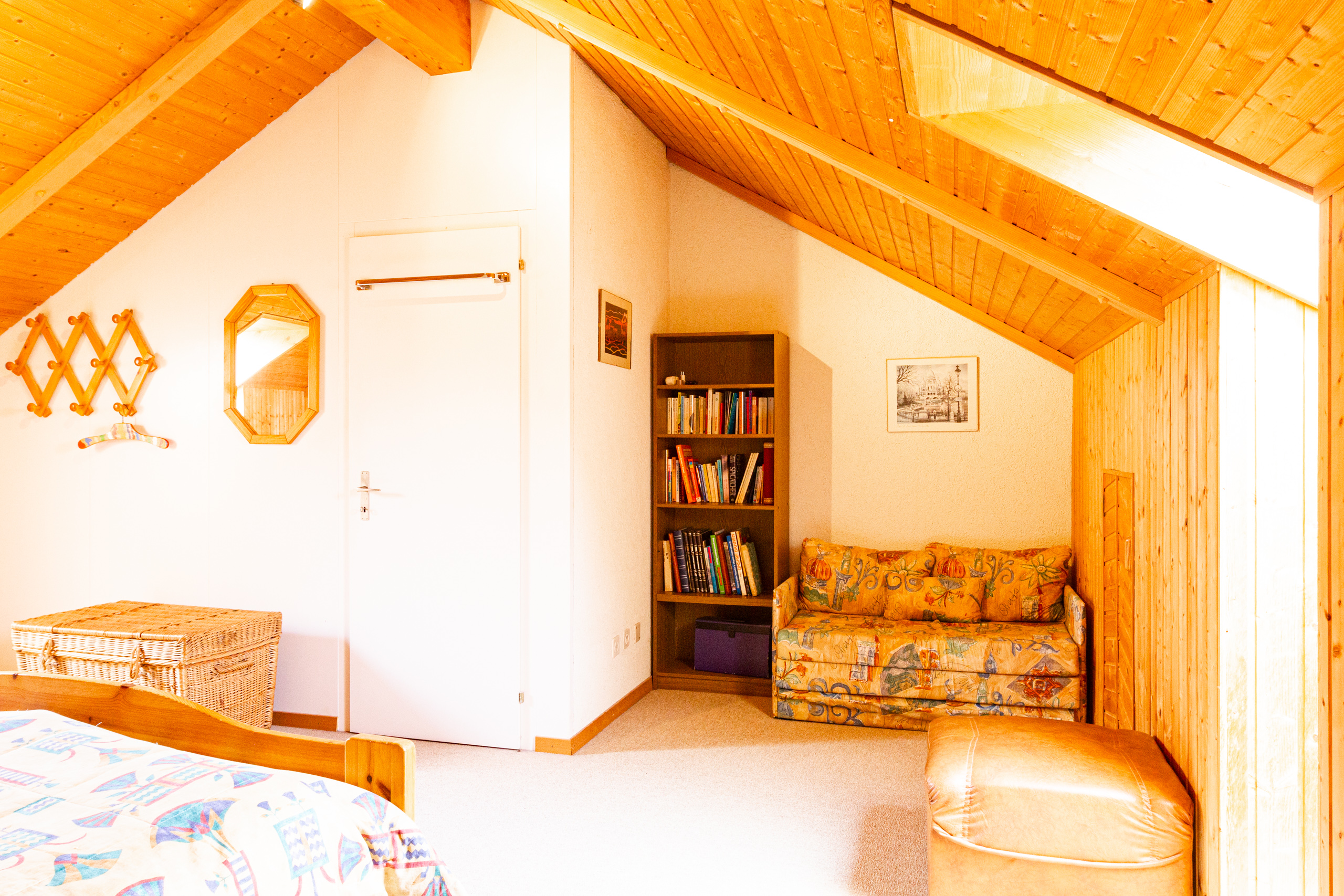 Gemütliches Dachgeschoss-Schlafzimmer