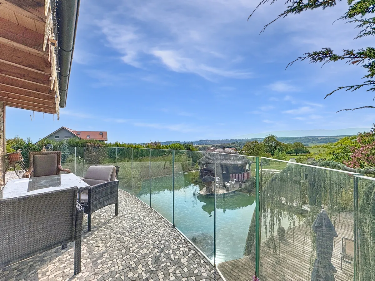 Terrasse mit Panoramablick
