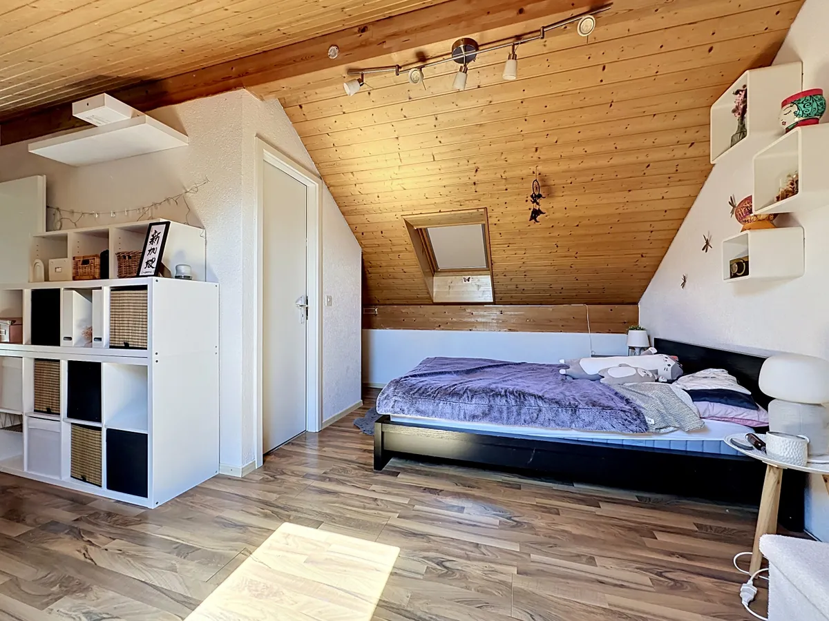 Schlafzimmer im Dachgeschoss