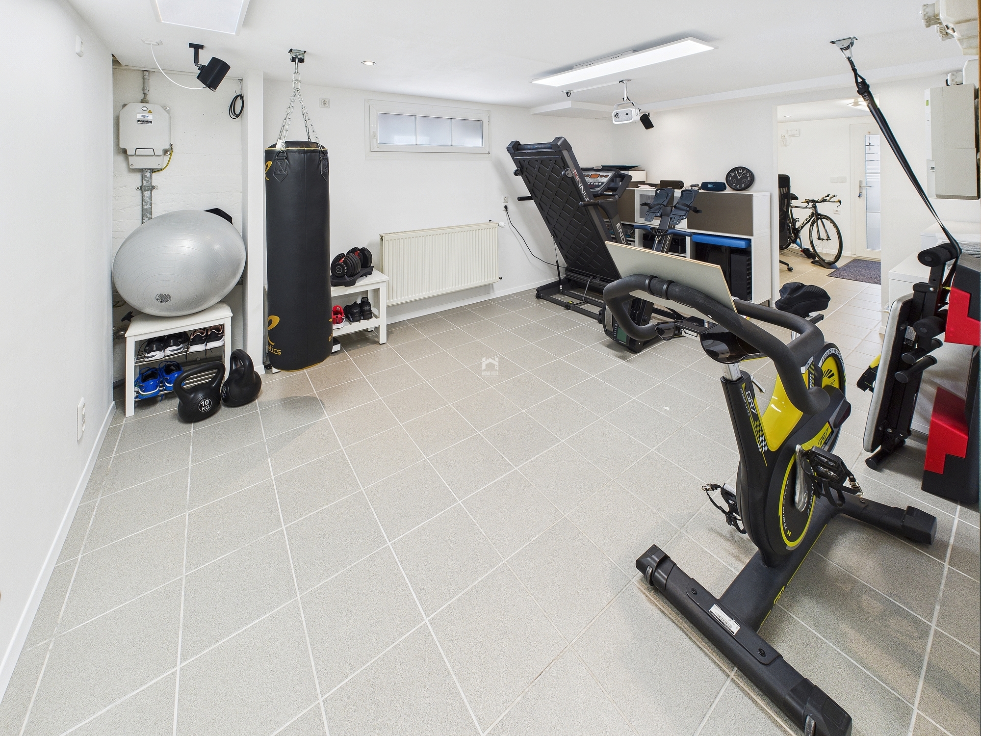 Home-Gym im Keller