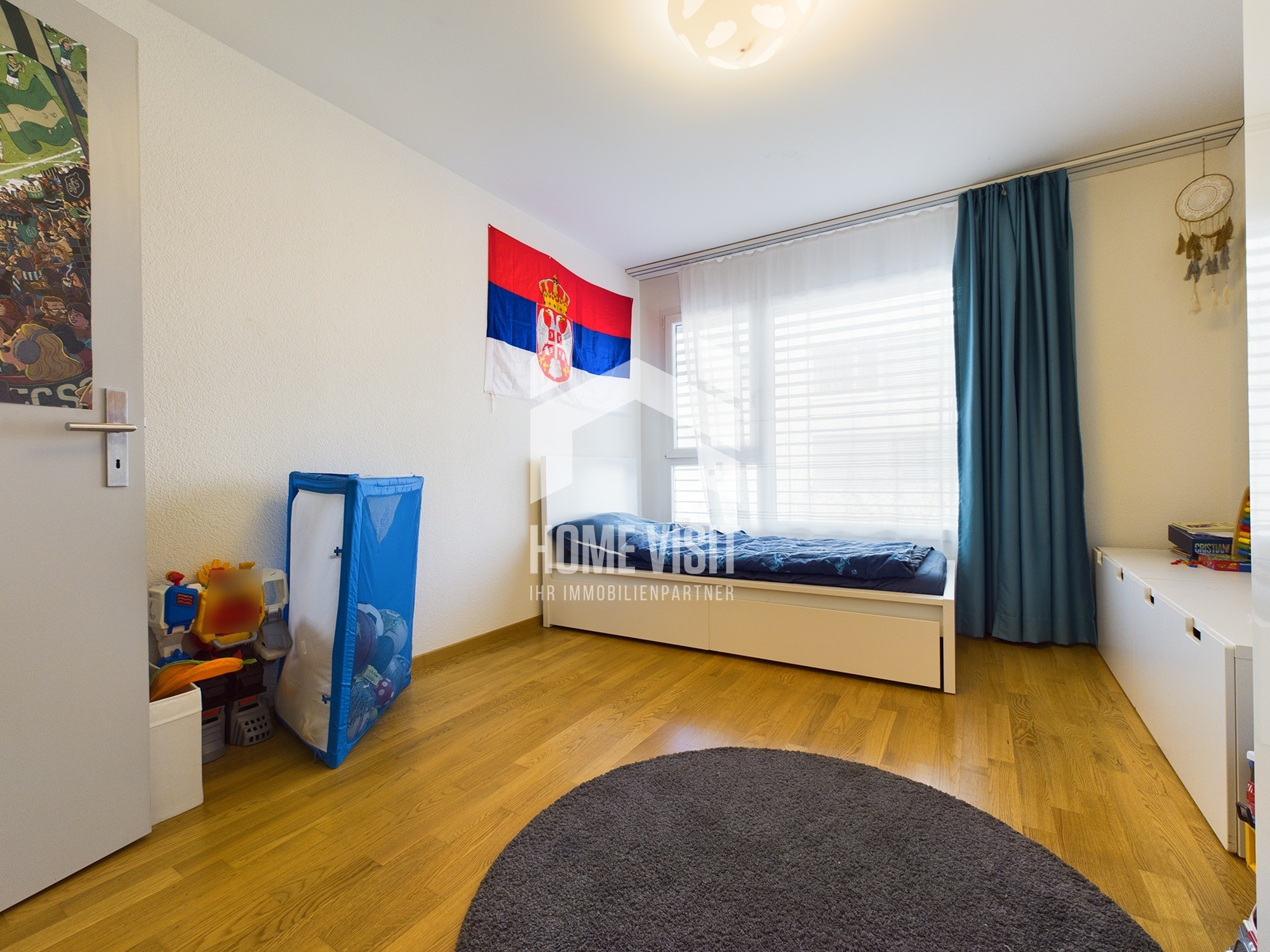 Kinderzimmer mit Tageslicht