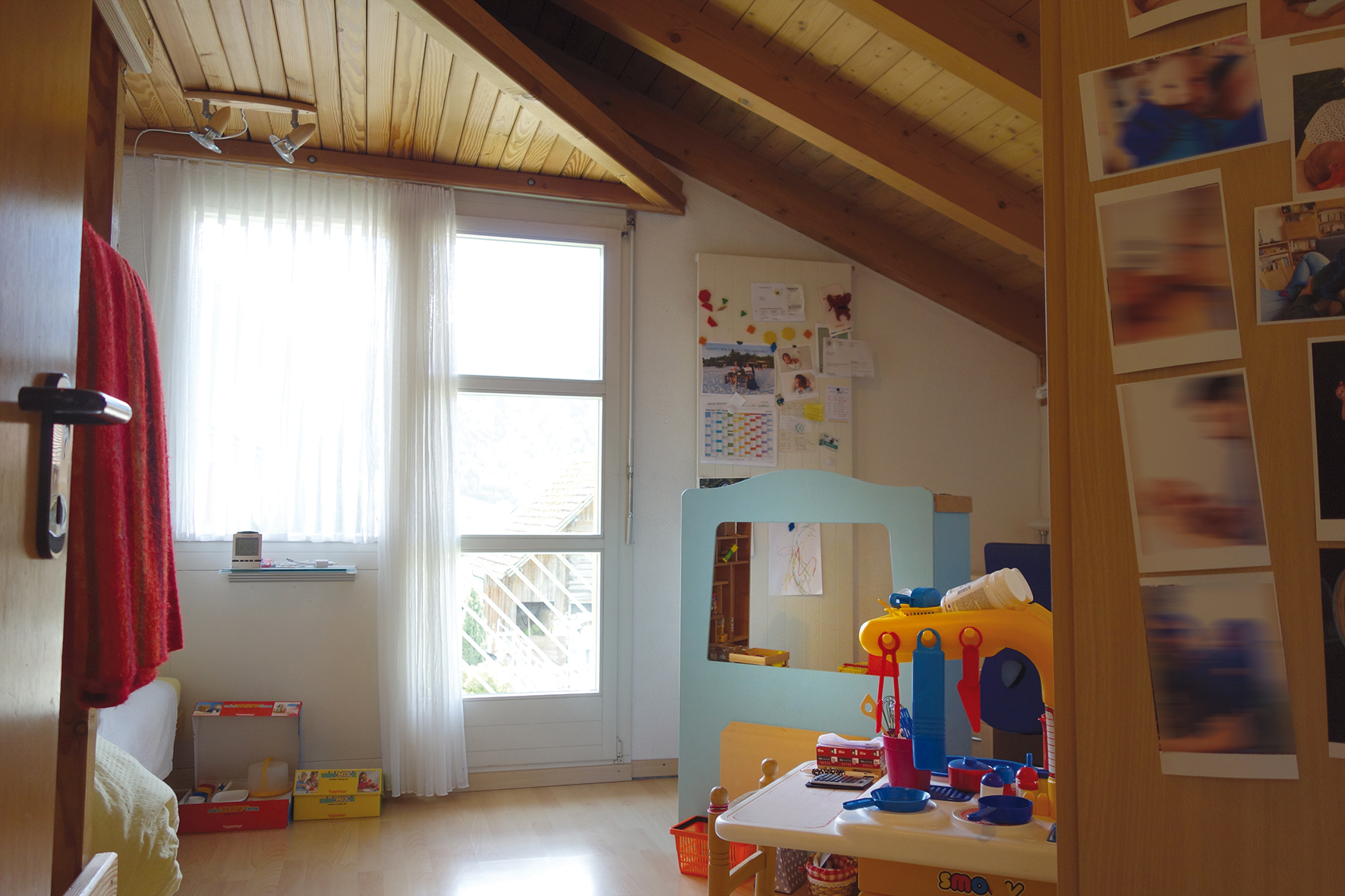 Kinderzimmer im Dachgeschoss