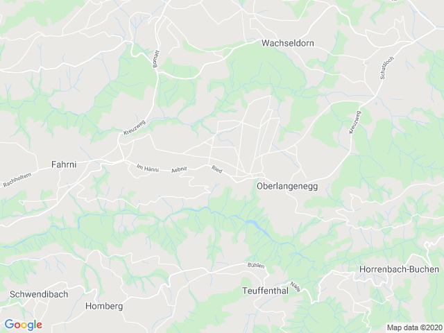 Karte mit Ortsnamen und Straßenverlauf