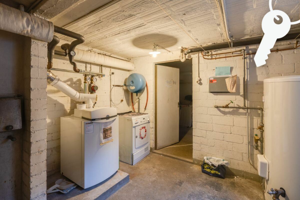 Heizungs- und Hauswirtschaftsraum im Keller