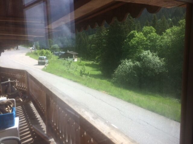 Balkon mit Talblick