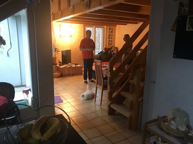 Wohnbereich mit Treppe