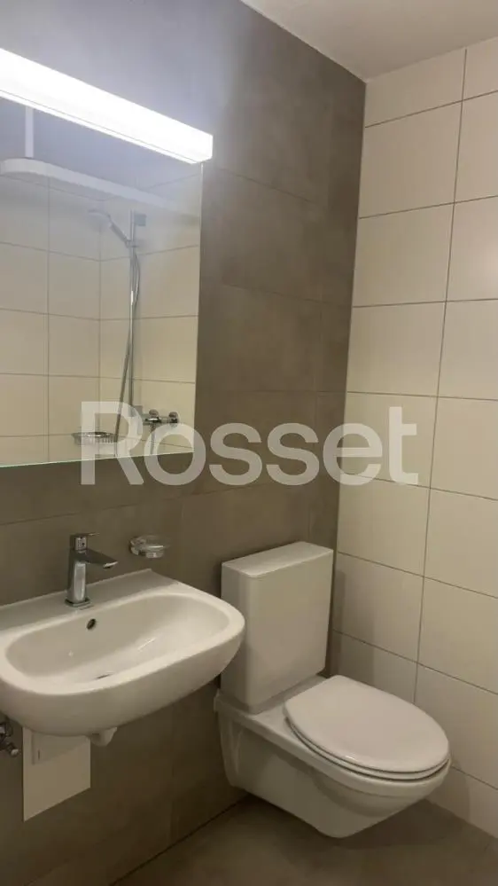 Gäste-WC mit Waschtisch und WC
