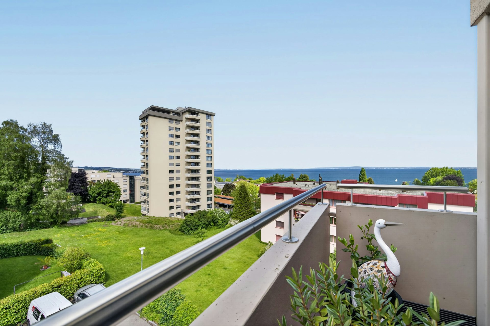 Balkon mit Seeblick