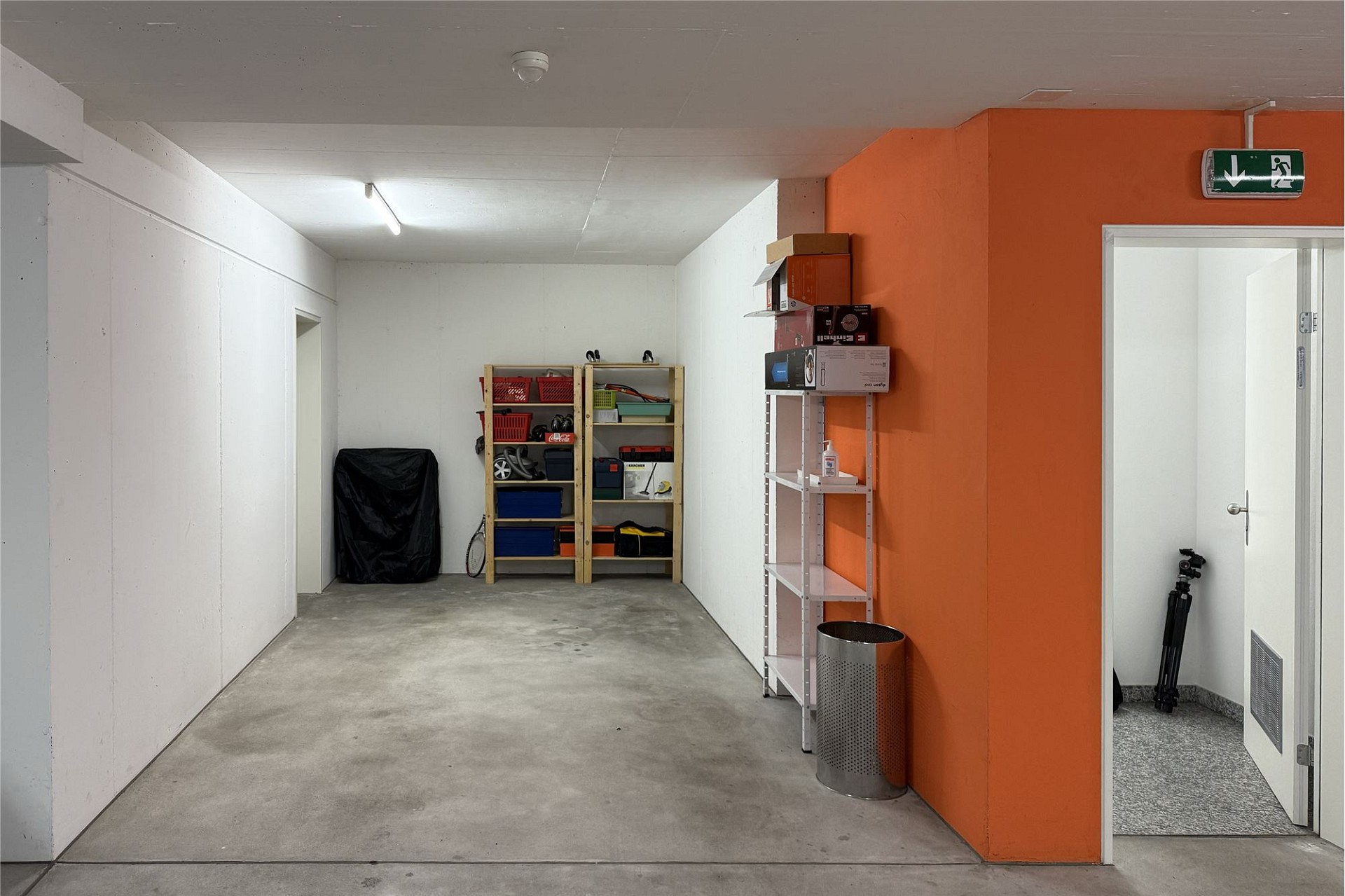 Parkgarage mit Abstellbereich