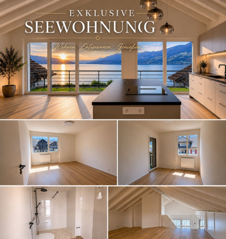 Exklusive Wohnung mit Seeblick