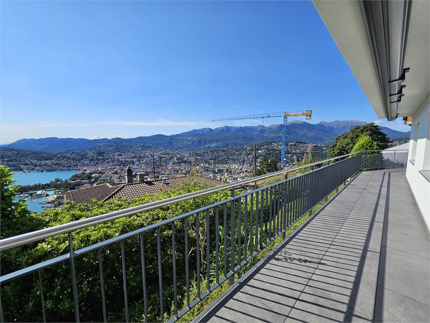 Balkon mit Panoramablick