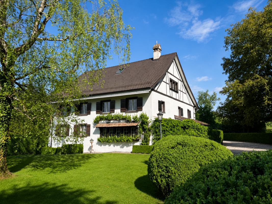 Landhaus mit großem Garten