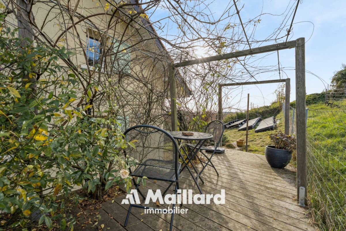 Terrasse mit Blick ins Grüne