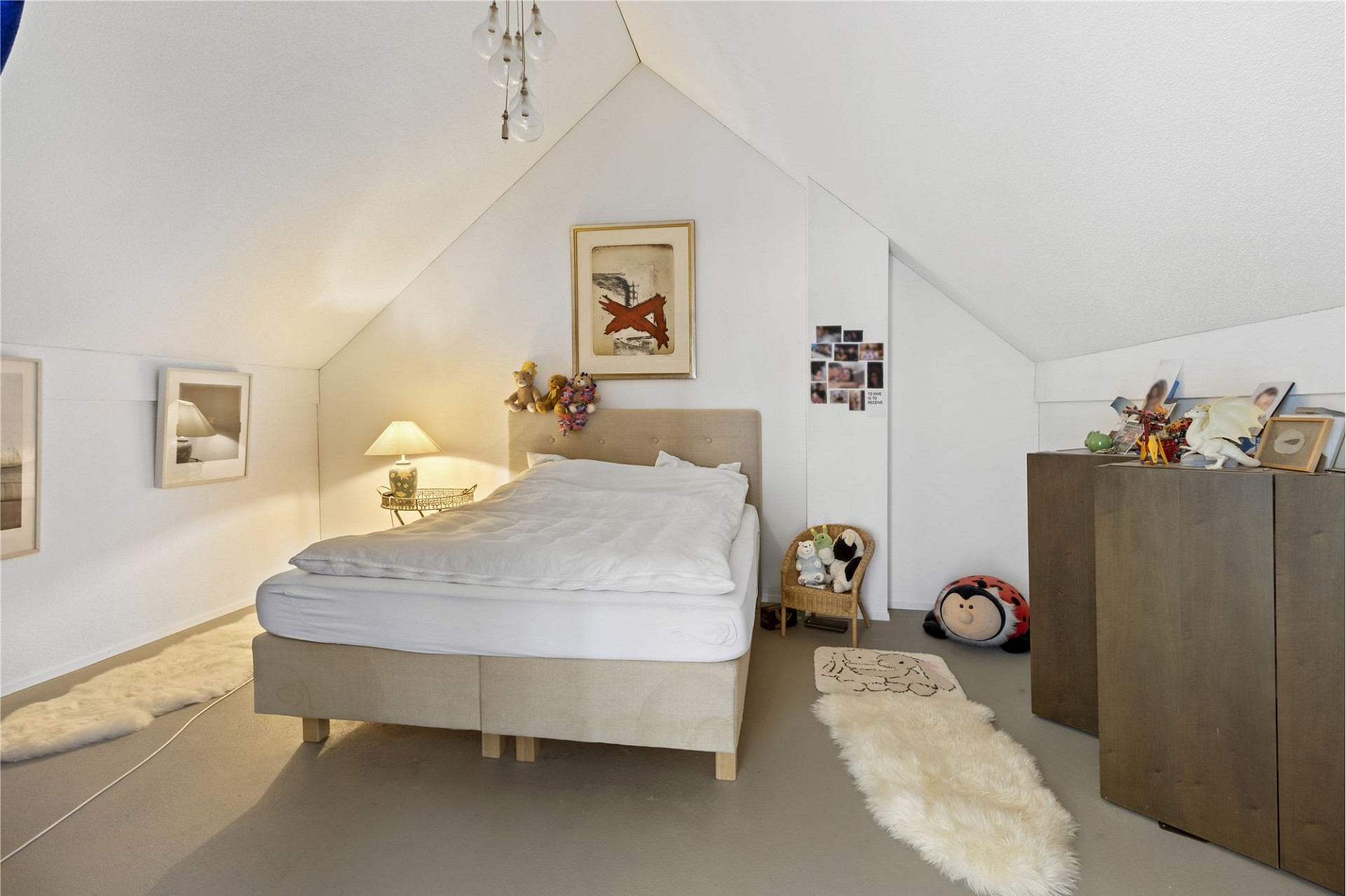 Dachgeschoss-Schlafzimmer