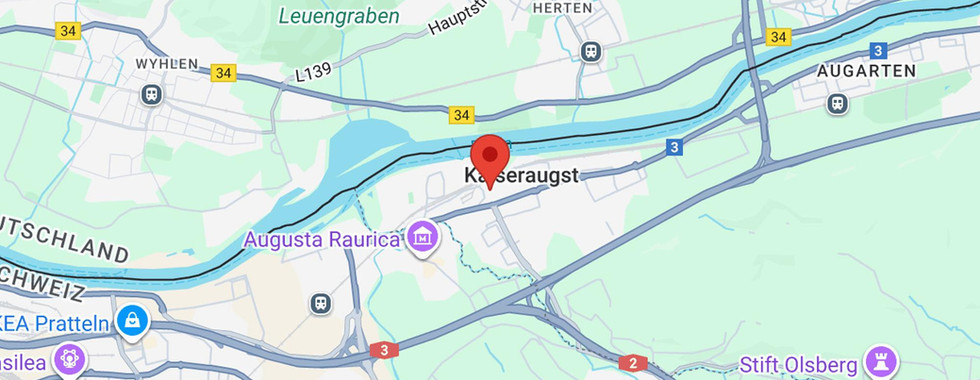 Kartenansicht mit Standortmarkierung
