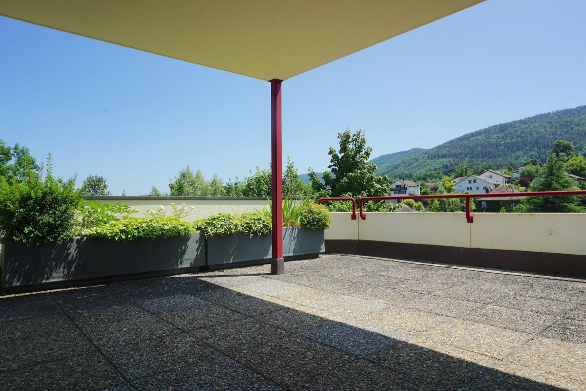 Terrasse mit Bergblick