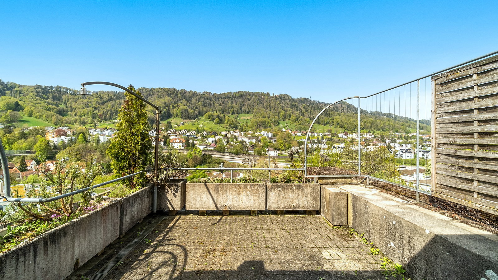 Terrasse mit Panoramablick