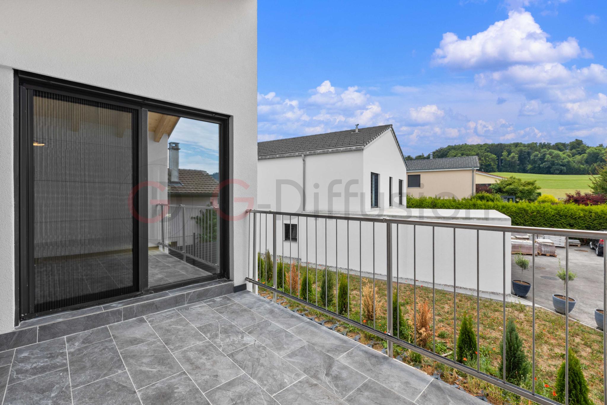 Balkon mit Weitblick
