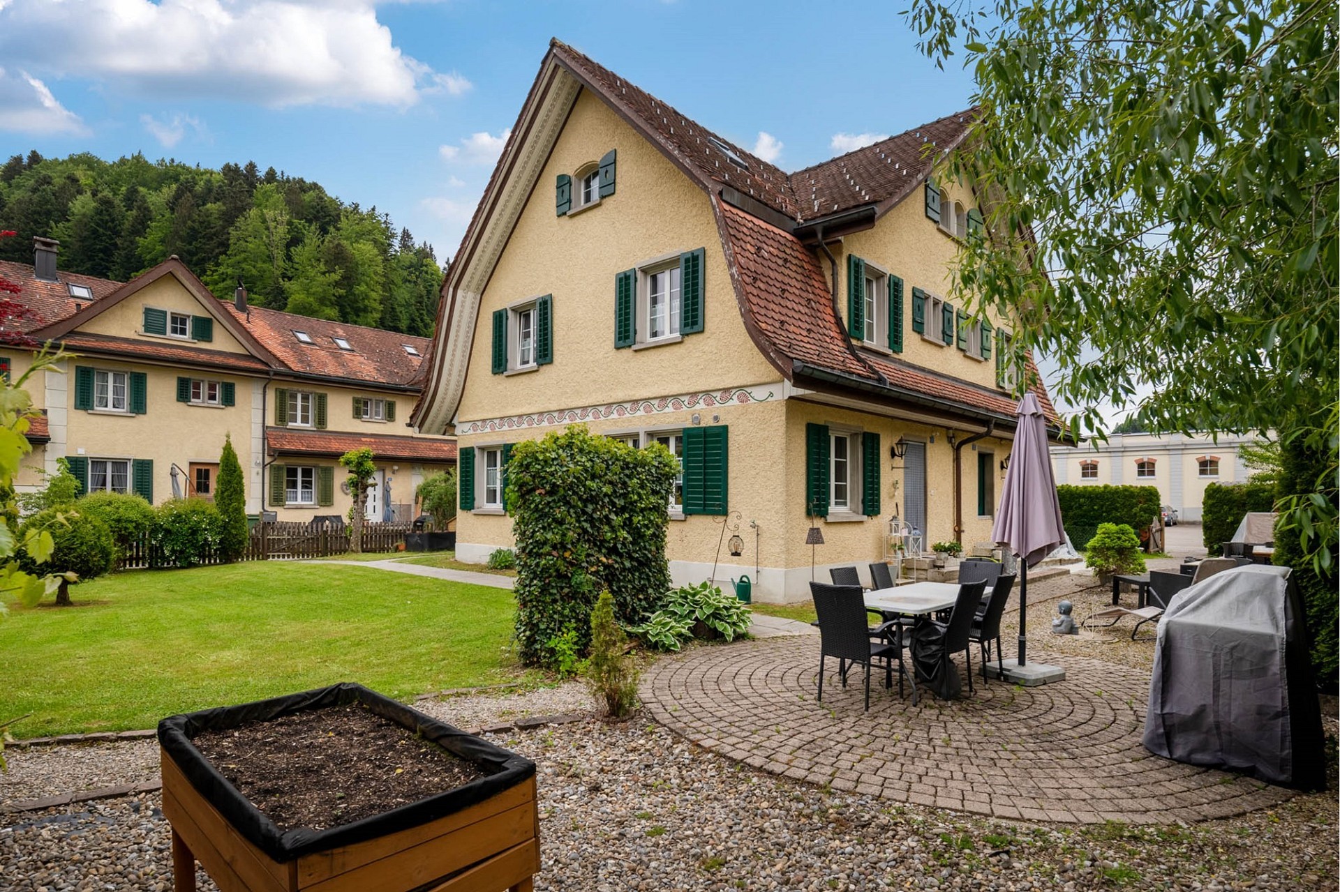 Historisches Wohnhaus mit großem Garten