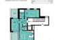 Grundriss eines Hauses
