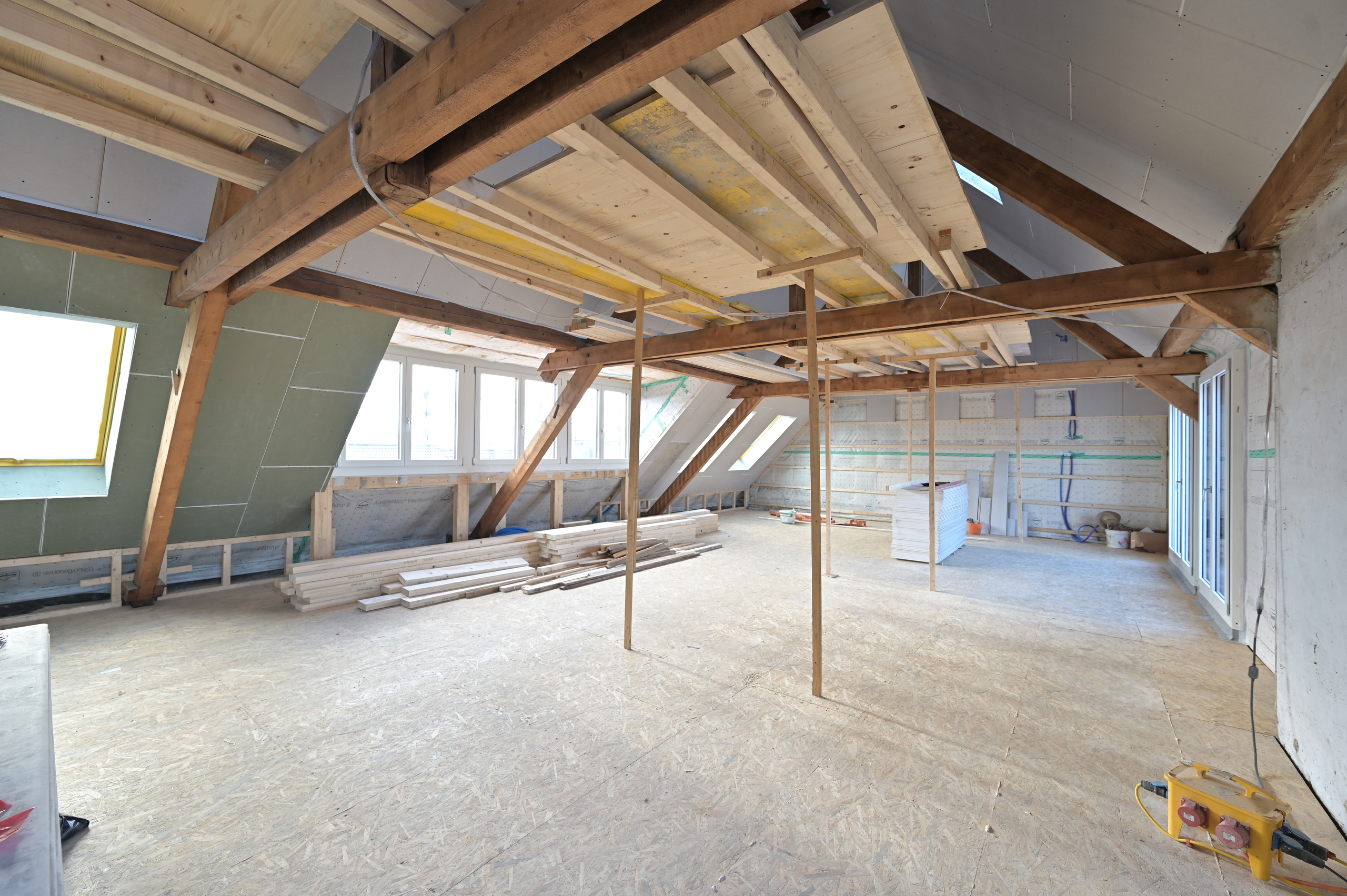 Dachgeschoss im Ausbau