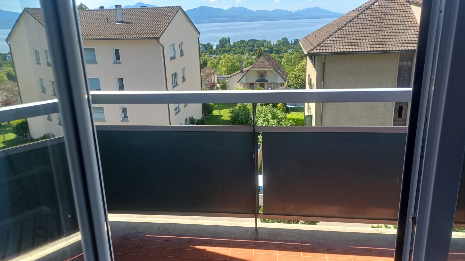 Balkon mit Seeblick