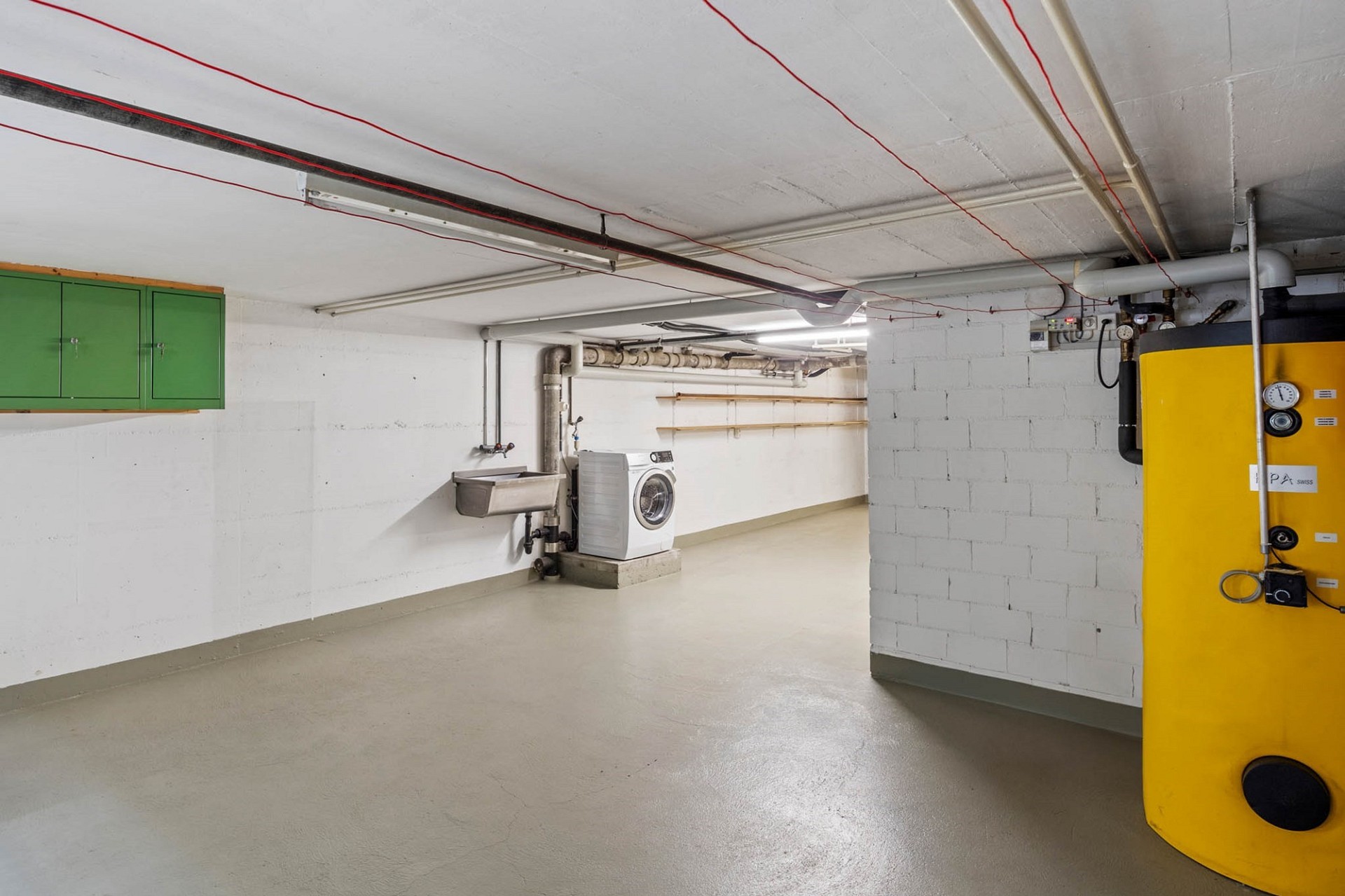 Technikraum im Keller
