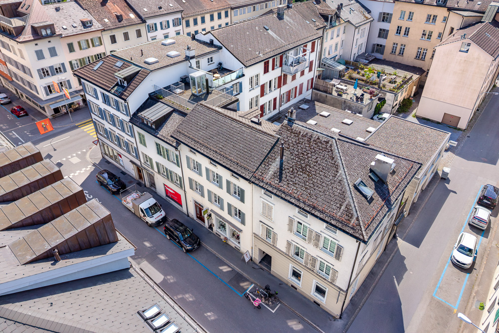 Historische Altstadt von oben