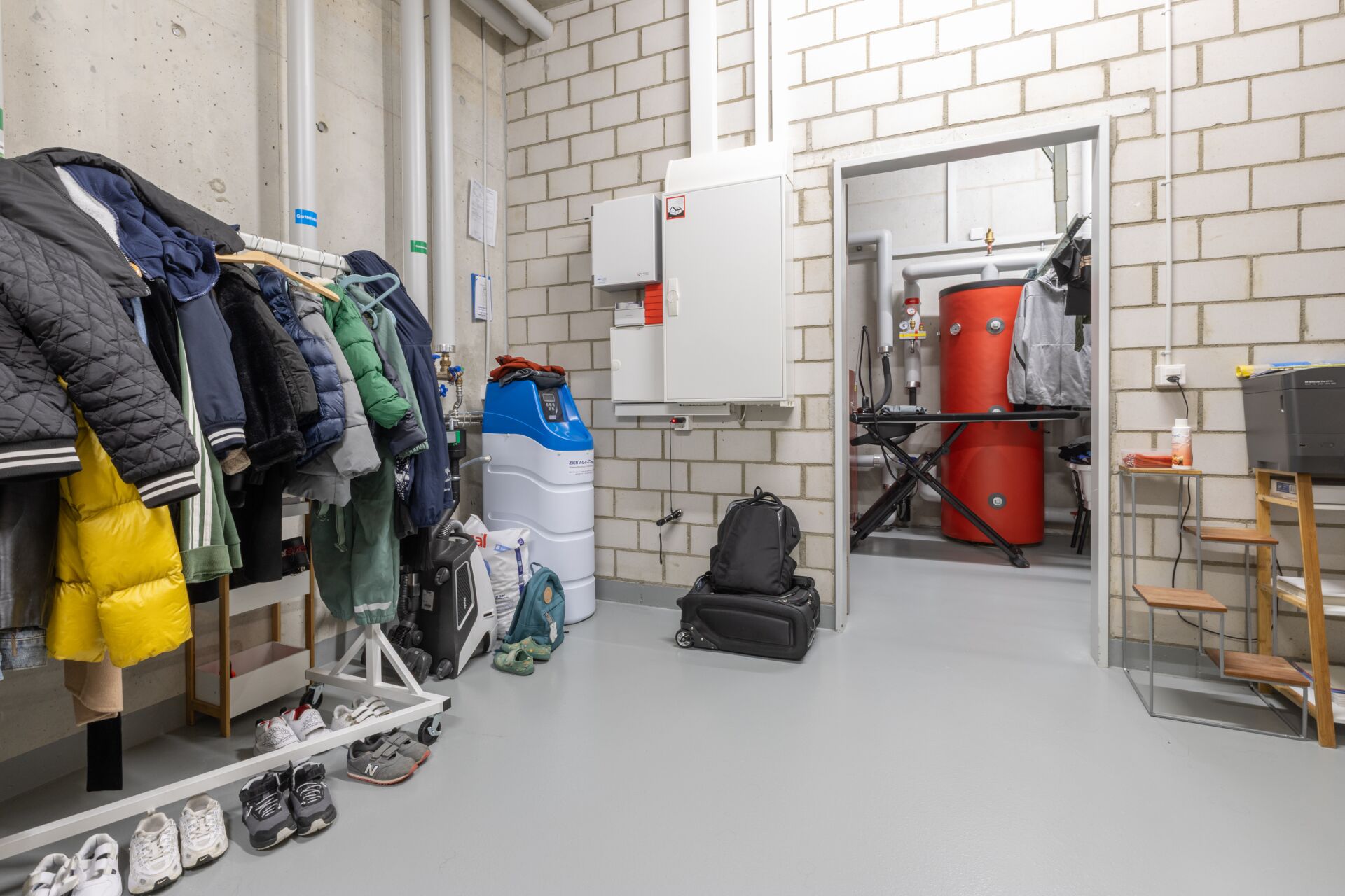 Technik- und Abstellraum mit Heizungsanlage