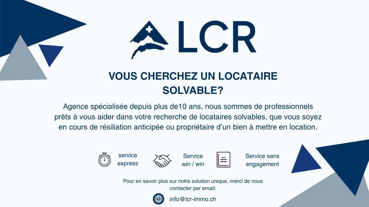 Werbeanzeige mit LCR-Logo