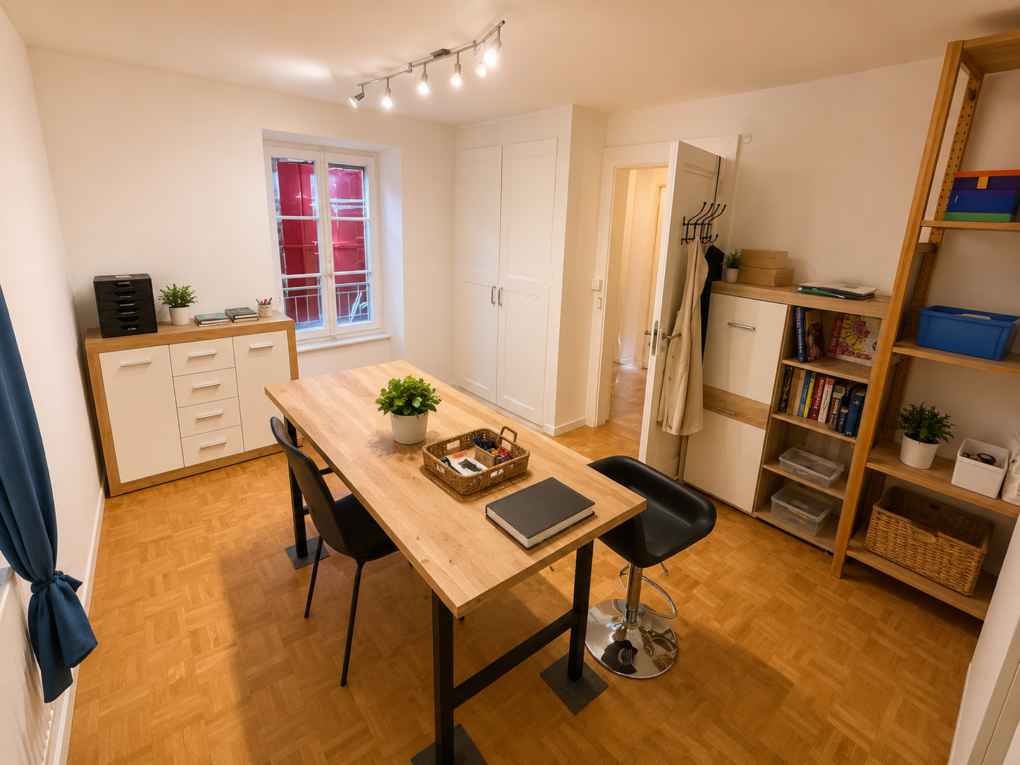 Arbeits- und Esszimmer
