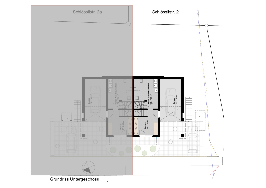 Grundriss Untergeschoss