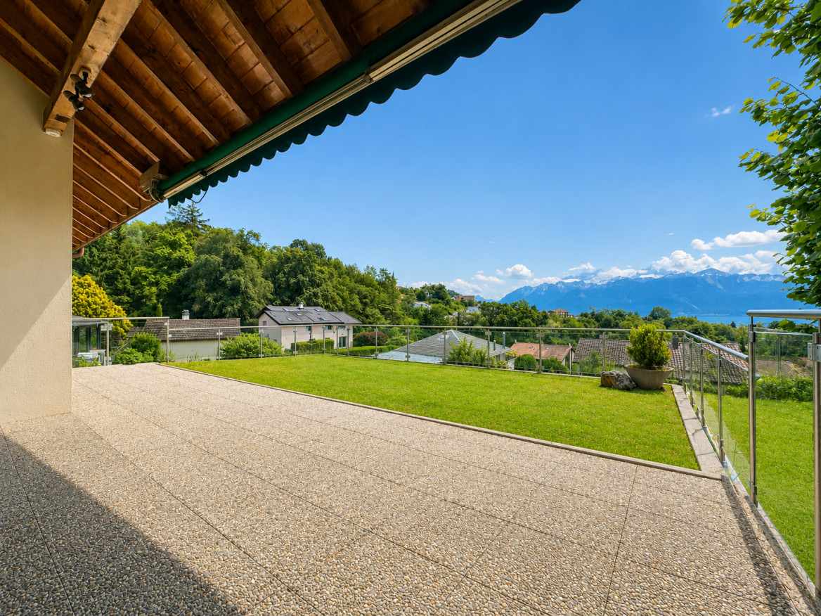 Terrasse mit Panoramablick
