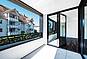 Balkon mit Stadtblick